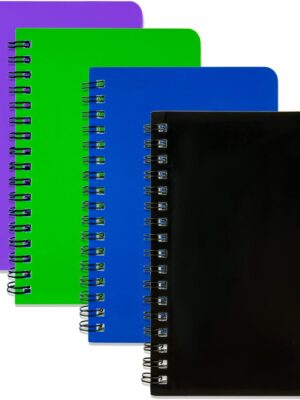 Spiral Notebook 4Pack Pocket Notebook 4.2"x 6.1" Pocket Notepad Small Notebook (4Pack Spiral Notebook)